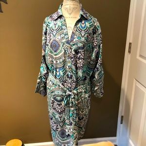 Perfect dress for the fall Throw on a brown cardigan!